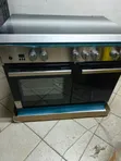 60x90cm Haier 5 Gas Standing Cooker with Gas Compartment - 1