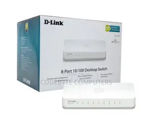 D-Link DES-1008C/B Switch ya Port 8