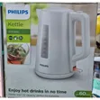 White Philips 1.7L Cordless Electric Kettle - 3