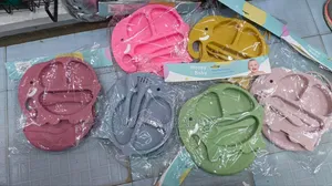 Brand New Silicone Baby Feeding Set