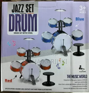 Baby King Jazz Drum Set - Mpya Kabisa