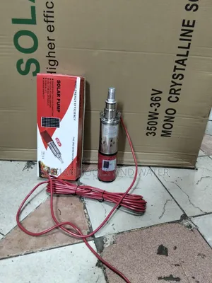 USK Solar Water Pump 250W with 350W Solar Panel & Cable Set