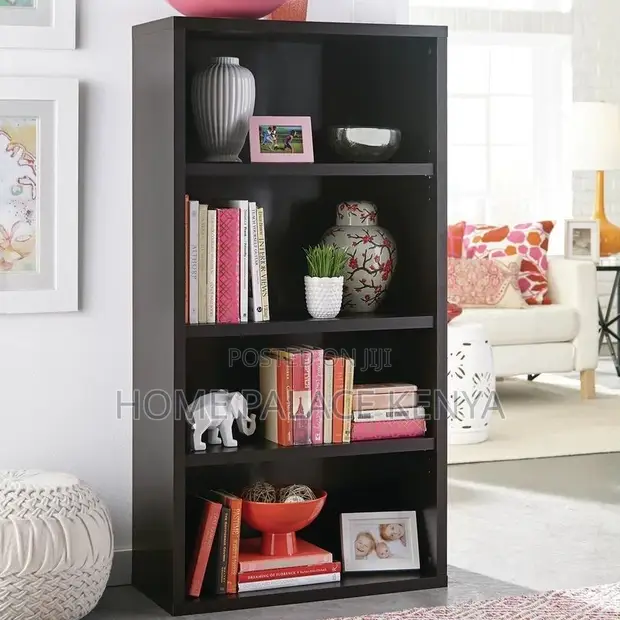 Modern Wooden Display and Storage Shelving Unit - 1