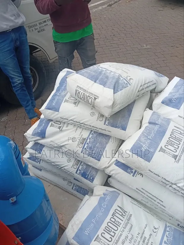 Cleopatra White Portland Cement (40kg Bag) - 1