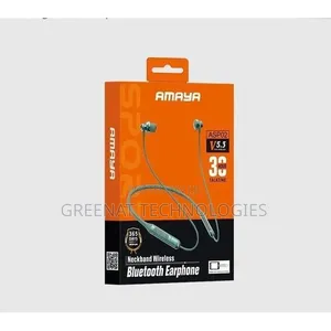 Amaya ASP02 Neckband Vipokea sauti vya masikioni vya Bluetooth Visivyotumia Waya