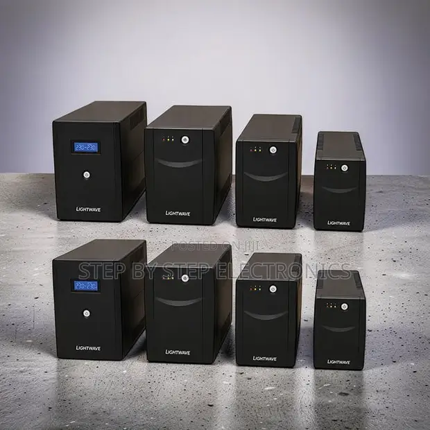 Lightwave UPS: 650VA, 850VA, 1kVA, 2kVA, 3kVA - Bei za Jumla - 1