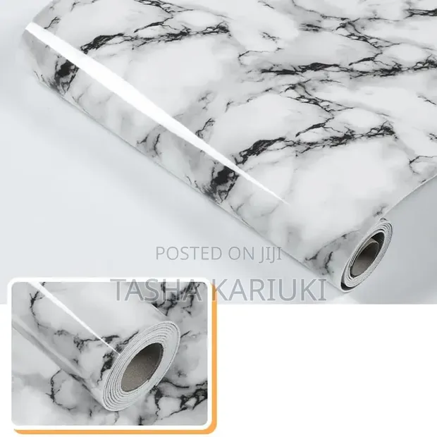 Karatasi ya Marble Isiyoingiza Maji - 60cm x 5M - 1