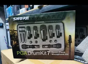 Brand New Shure PGADrumKit 7 - 7-Piece Drum Microphone Set