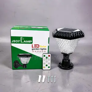 Taa ya Lango Kuu ya Bustani ya LED ya Kuchaji kwa Jua