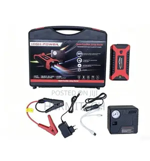 99800mAh Jump Starter & Air Compressor