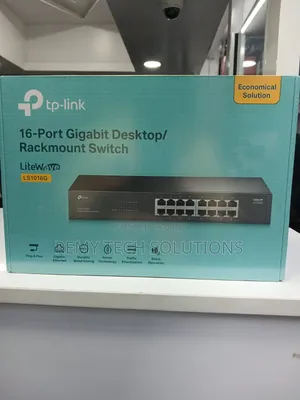 TP-Link LS1016G 16-Port Gigabit Switch Isiyosimamiwa