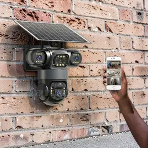 20MP 4K Ultra HD 4G PTZ Triple Lens Solar Security Camera