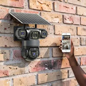 V380 Pro 20MP 4K Solar PTZ Triple Lens Camera