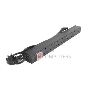 MTN 10-Way UK Plug PDU Black