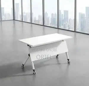 1200mm White Foldable Training Table