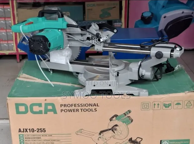 DCA 10" Sliding Compound Mitre Saw - 1