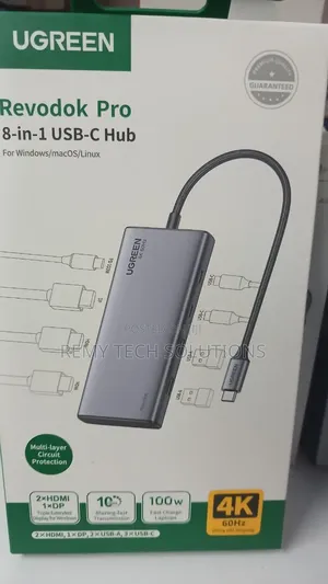 UGREEN Adapta Multifunction 8-in-1 USB-C