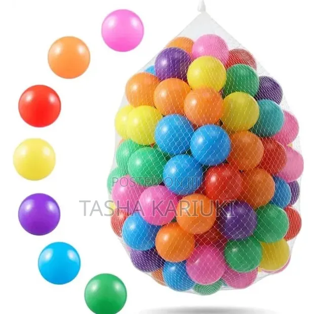 Mipira ya Plastiki - Pakiti ya 50 PCS - 1