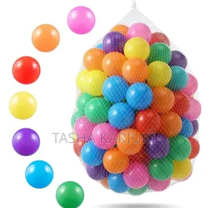 Mipira ya Plastiki - Pakiti ya 50 PCS