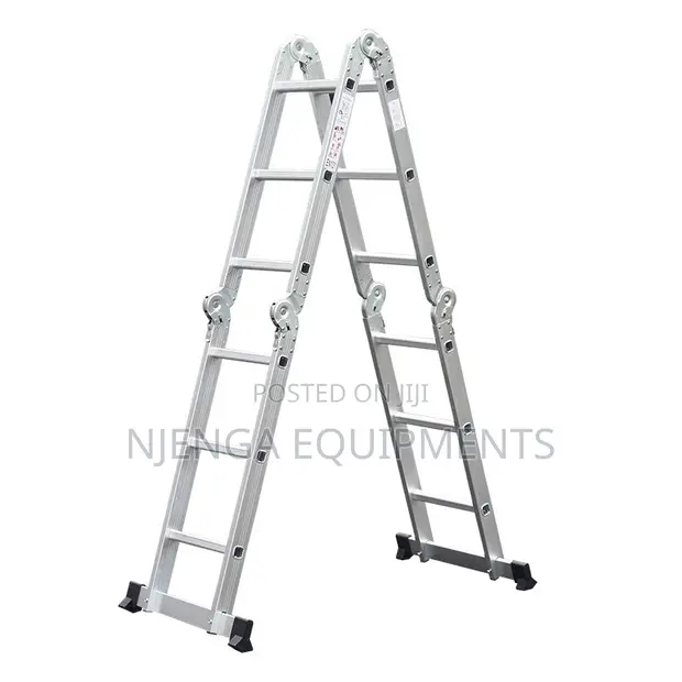 4x5 Ladder ya Aluminium inayokunjwa ya Matumizi Mengi - 1