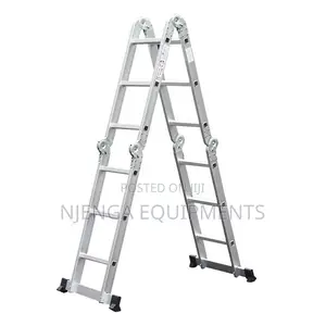4x5 Ladder ya Aluminium inayokunjwa ya Matumizi Mengi