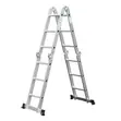 4x5 Ladder ya Aluminium inayokunjwa ya Matumizi Mengi - 1