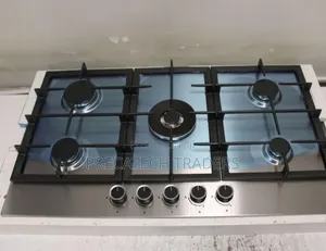 Roch 5 Burner Gas Hob - Stainless Steel