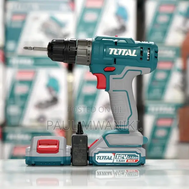 Total 12V Lithium-Ion Cordless Drill - TDL1228 - 1