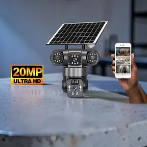 20MP 4K Ultra HD 4G PTZ Solar Triple Lens Camera