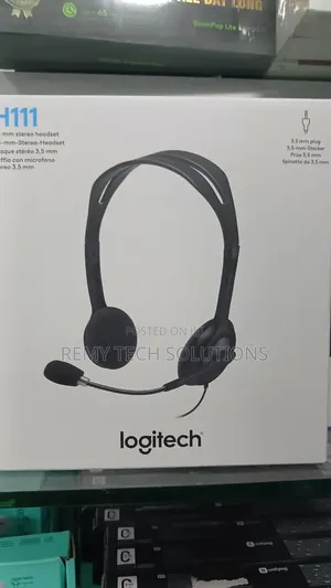Logitech H111 Headphones Zinazotumia Waya