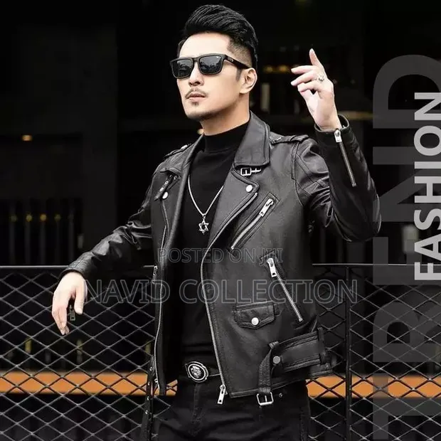 Brand New Biker Leather Jacket - 1