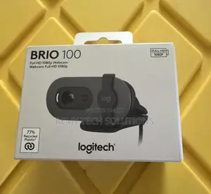 Logitech Brio 100 Full HD Webcam ya Kutiririsha