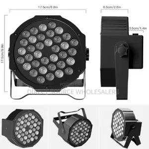 Professional LED PAR Can Stage Light - RGB