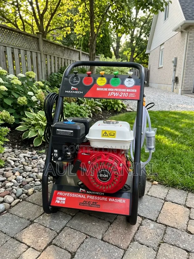 Maxmech PW-210 7HP Petrol Pressure Washer - 1