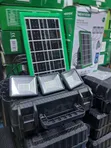 NEWVEV NV-9219 Wireless Solar Speaker na Taa 3 za LED - 2