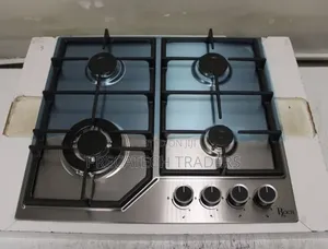 Roch 4-Burner Gas Cooker Stainless Steel Built-in Hob