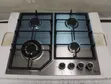 Roch 4-Burner Gas Cooker Stainless Steel Built-in Hob - 1