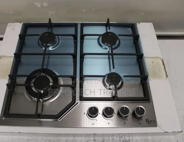 Roch 4-Burner Gas Stove ya Kujenga Ndani - 1