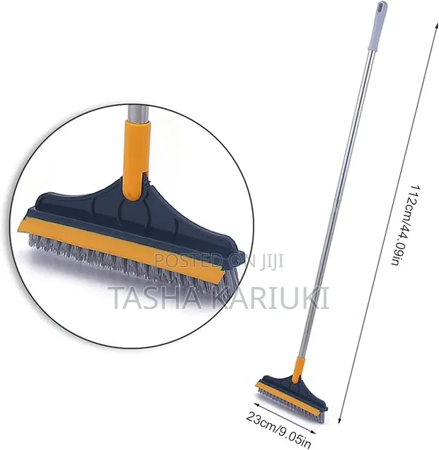 Long Handle 2-Sided Cleaning Brush - 1