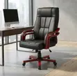 Executive Manager Leather Office Chair - 1