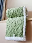 Heavy Sherpa Fleece/Throw Blanket - 1