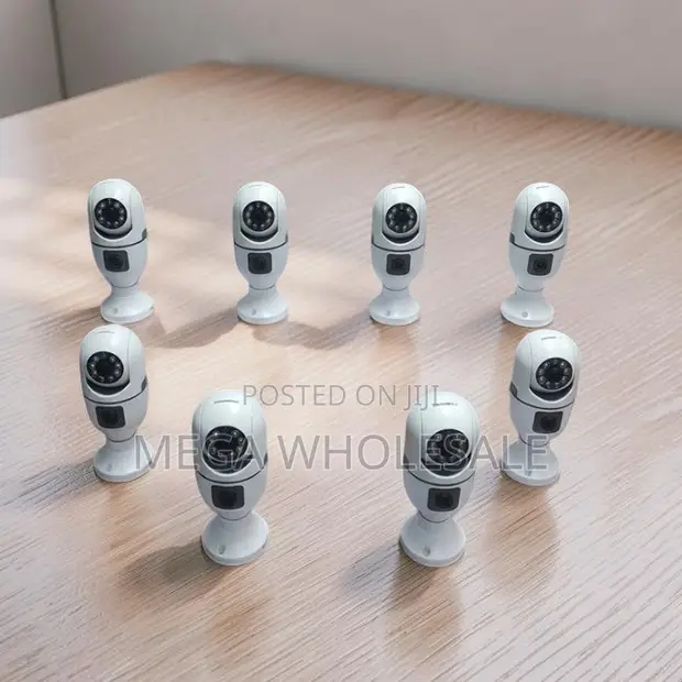 PTZ Dual Lens WiFi Bulb Security Camera - 1