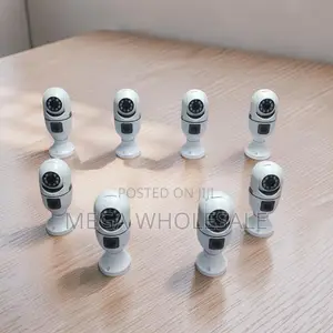 PTZ Dual Lens WiFi Bulb Security Camera