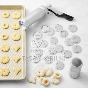 Stainless Steel Cookie Biscuit Maker – 24 Designs _ PBZ