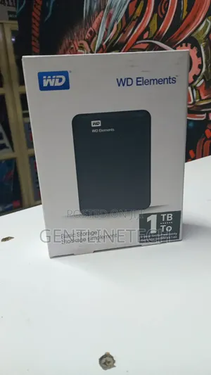 Western Digital Elements 1TB External HDD