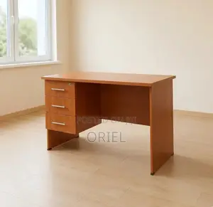 Wooden Study Desk with Drawers