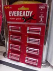 Eveready Triple AAA & Double AA Batteries (1.5v) - 2