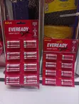 Eveready Triple AAA & Double AA Batteries (1.5v) - 3