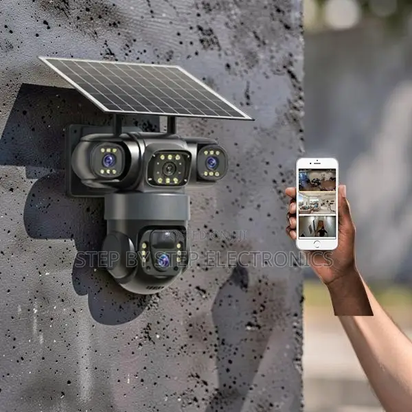 20MP 4G PTZ Triple Lens Solar Camera - 1