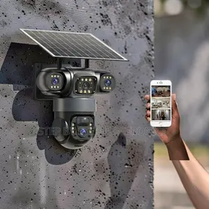 20MP 4G PTZ Triple Lens Solar Camera